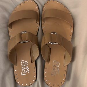 Franco Sarto Slide Sandals, Size 7